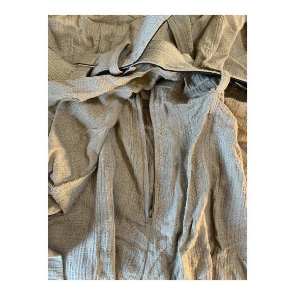 PG Collections Women's 3/4 Sleeve Hemp Romper - Picture 6 of 6